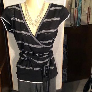 3/20 Faux wrap top